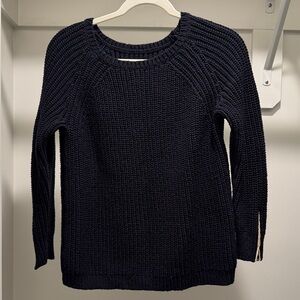 Ann Taylor Navy Women's Crew Neck Sweater
